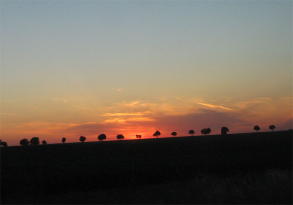 couché de soleil