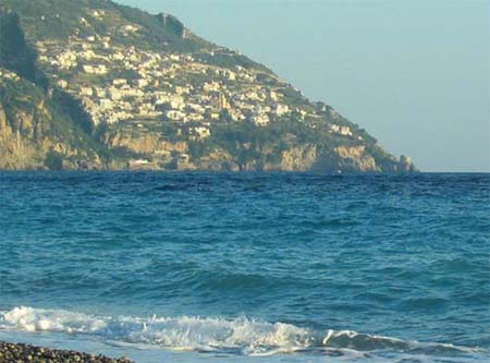 beach of positano